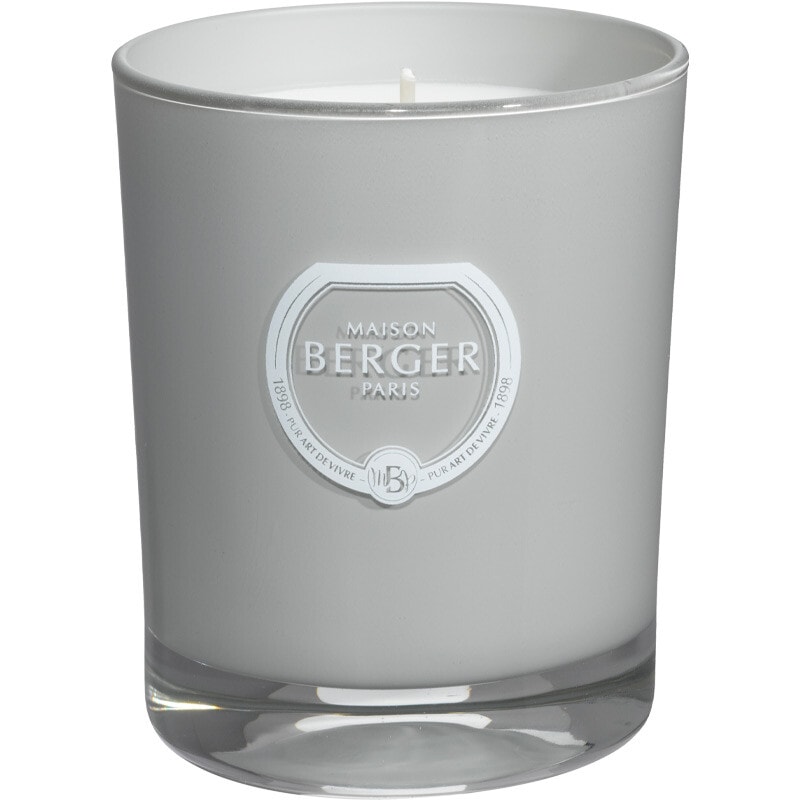 Bougie parfumée - Citronnelle - Gris - 180 g