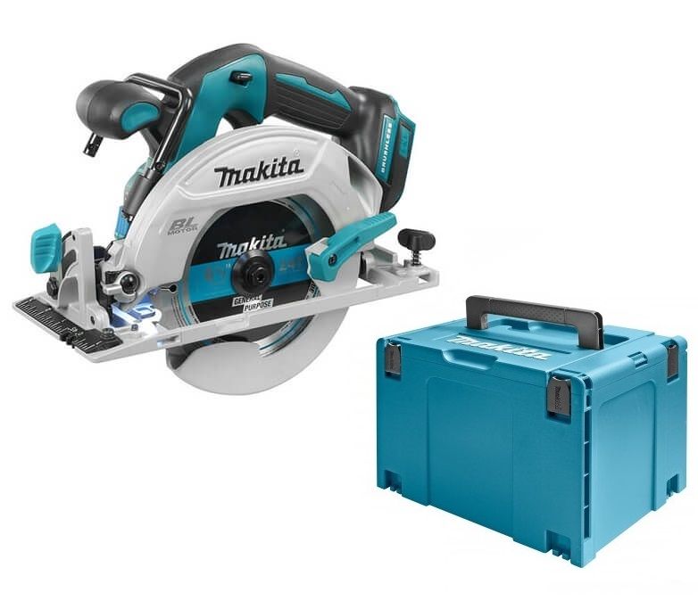 Makita DHS680ZJ 18V Li-ion accu cirkelzaag body in Mbox -165mm - koolborstelloos