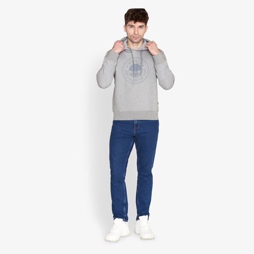 Signal Marius Hættetrøje, Light Grey Melange, XL