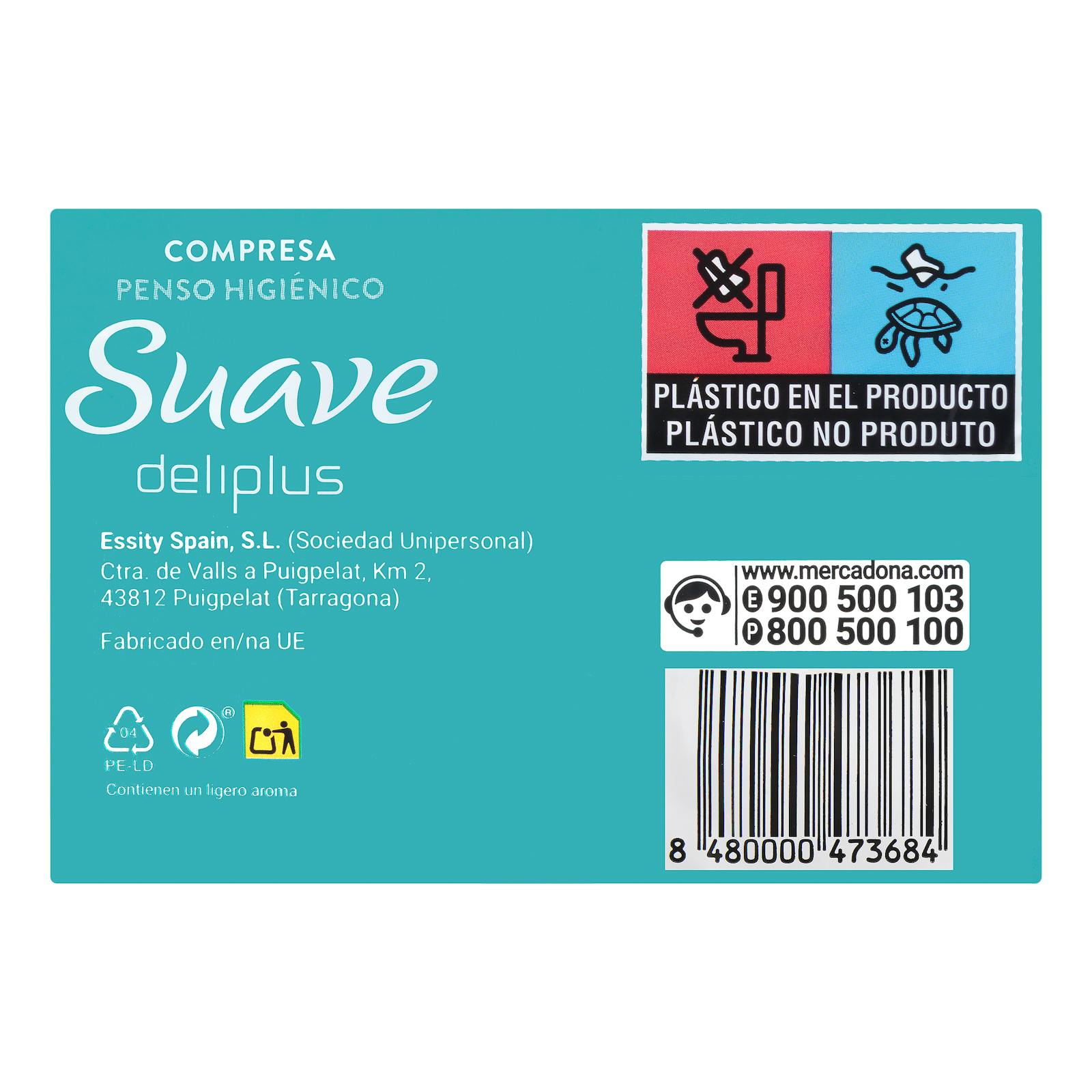 Coussinet ailé régulier Deliplus Soft