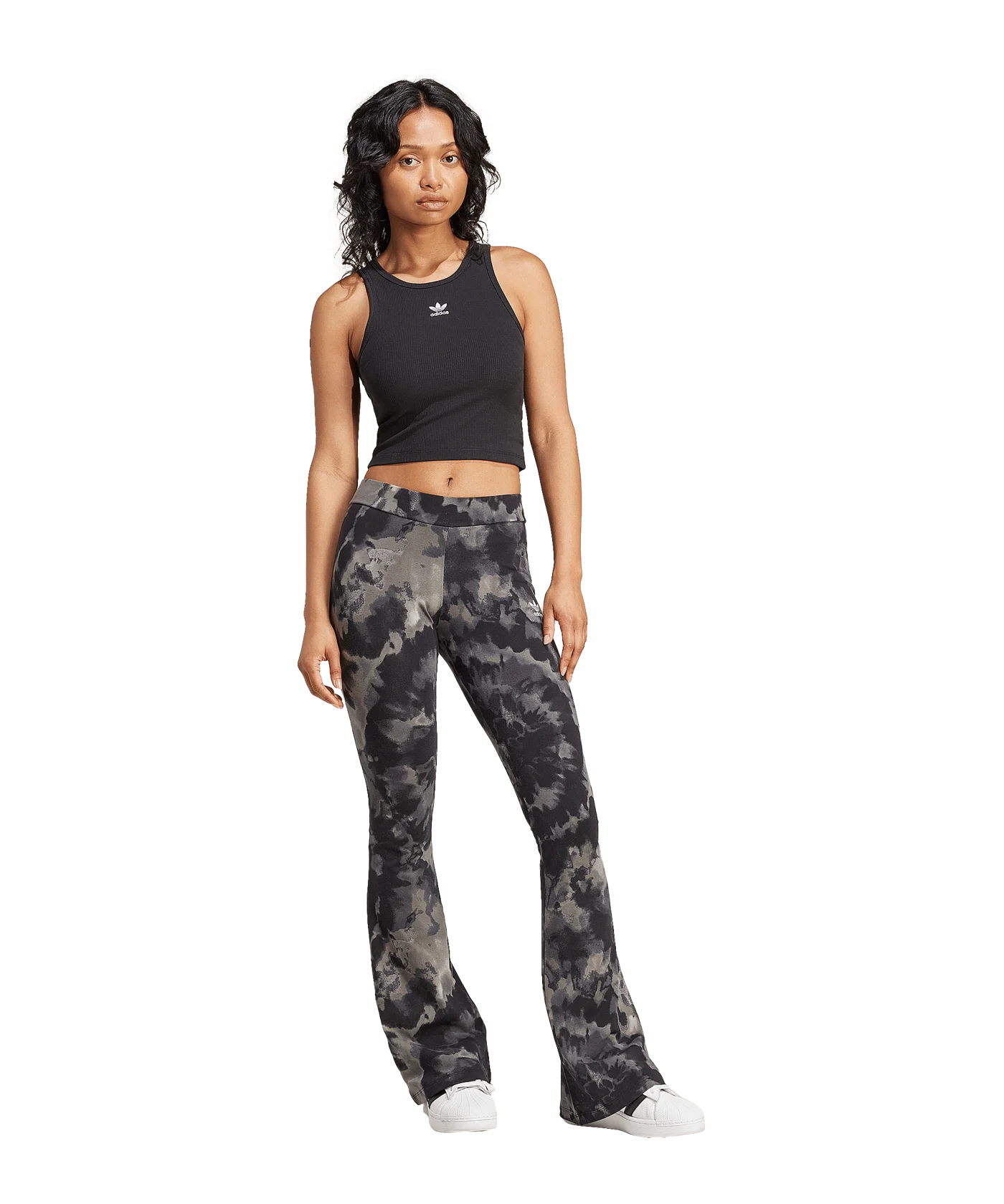 adidas Originals Essential Rib Tanktop Damen Schwarz