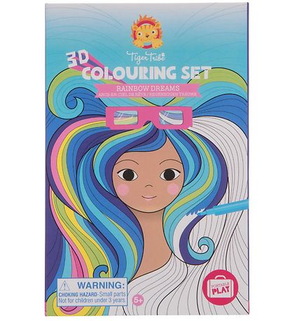 Tiger Tribe Buntstifte-Set - 3D - Rainbow Träume