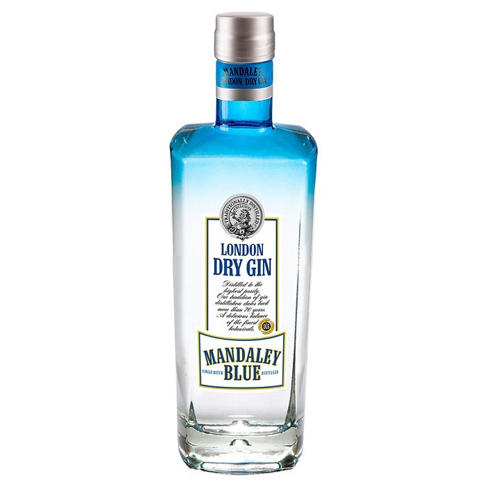MANDALEY BLUE London Dry Gin 0,7 l