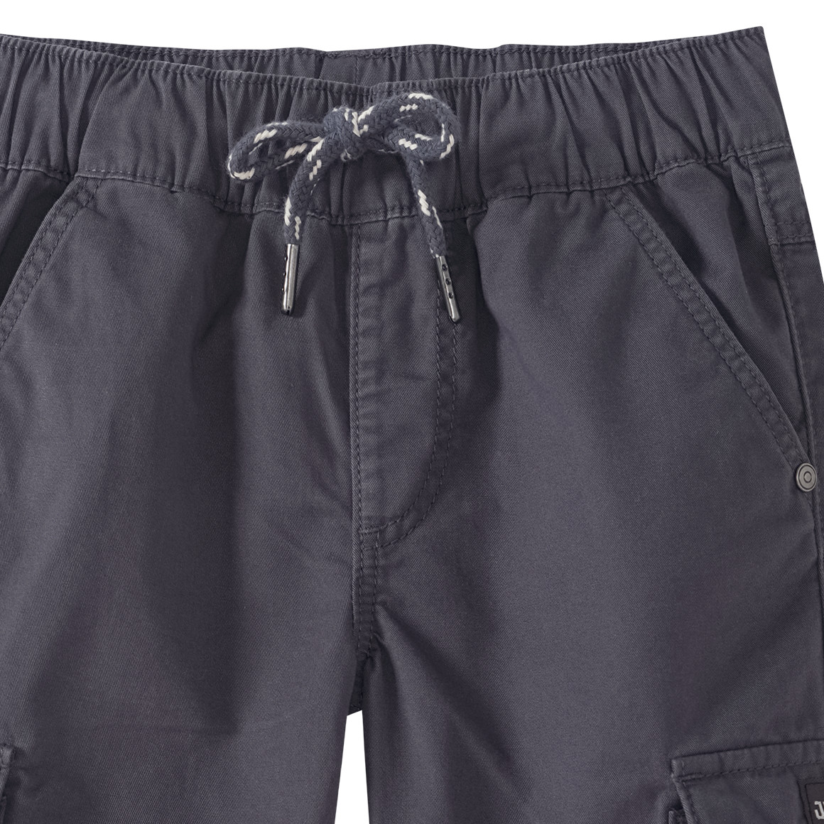 Topolino Jungen Cargo-Shorts mit elastischem EInsatz dunkelgrau