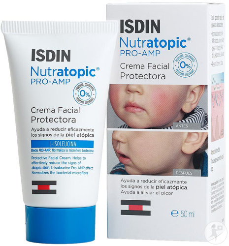 Isdin Nutratopic Pro-AMP Crème Visage Tube 50ml