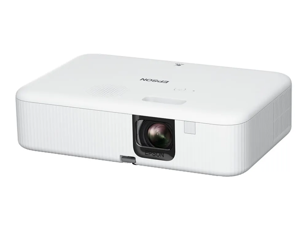 Epson CO-FH02 - 3LCD-projektor - bærbar - 3000 lumen (hvid) - 3000 lumen (farve) - Full HD (1920 x 1080) - 16:9 - 1080p - sort/hvid - Android TV