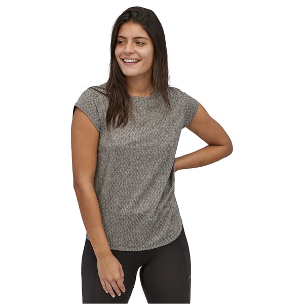 T-shirt randonnée PATAGONIA W'S RIDGE FLOW SHIRT BLACK