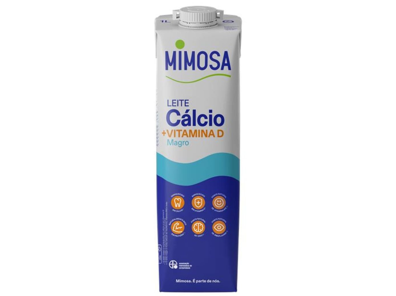 LEITE MIMOSA MAGRO BEM ESPECIAL CÃLCIO 1L