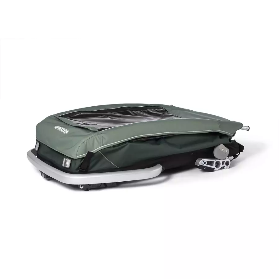 CROOZER Kinderfahrradanhänger Kid Vaaya 2 Jungle green
