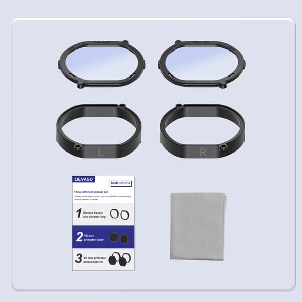 INF DEVASO objektivdeksel for PS VR2 - Hurtigmontering og magnetisk design 0