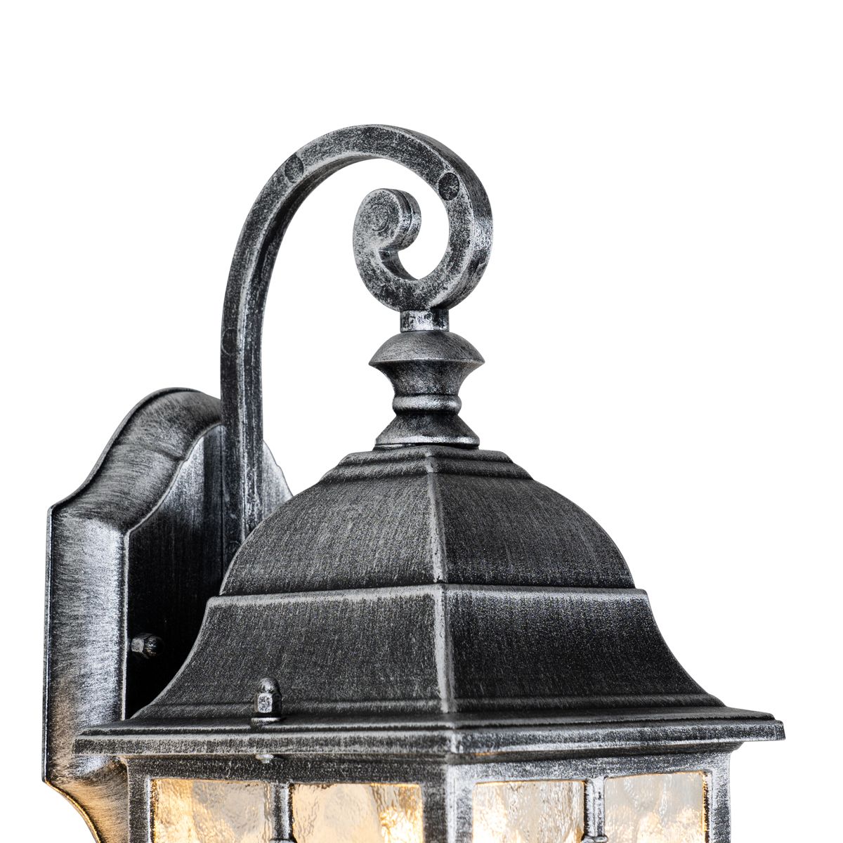 Romantische buiten wandlantaarn antiek zilver - London