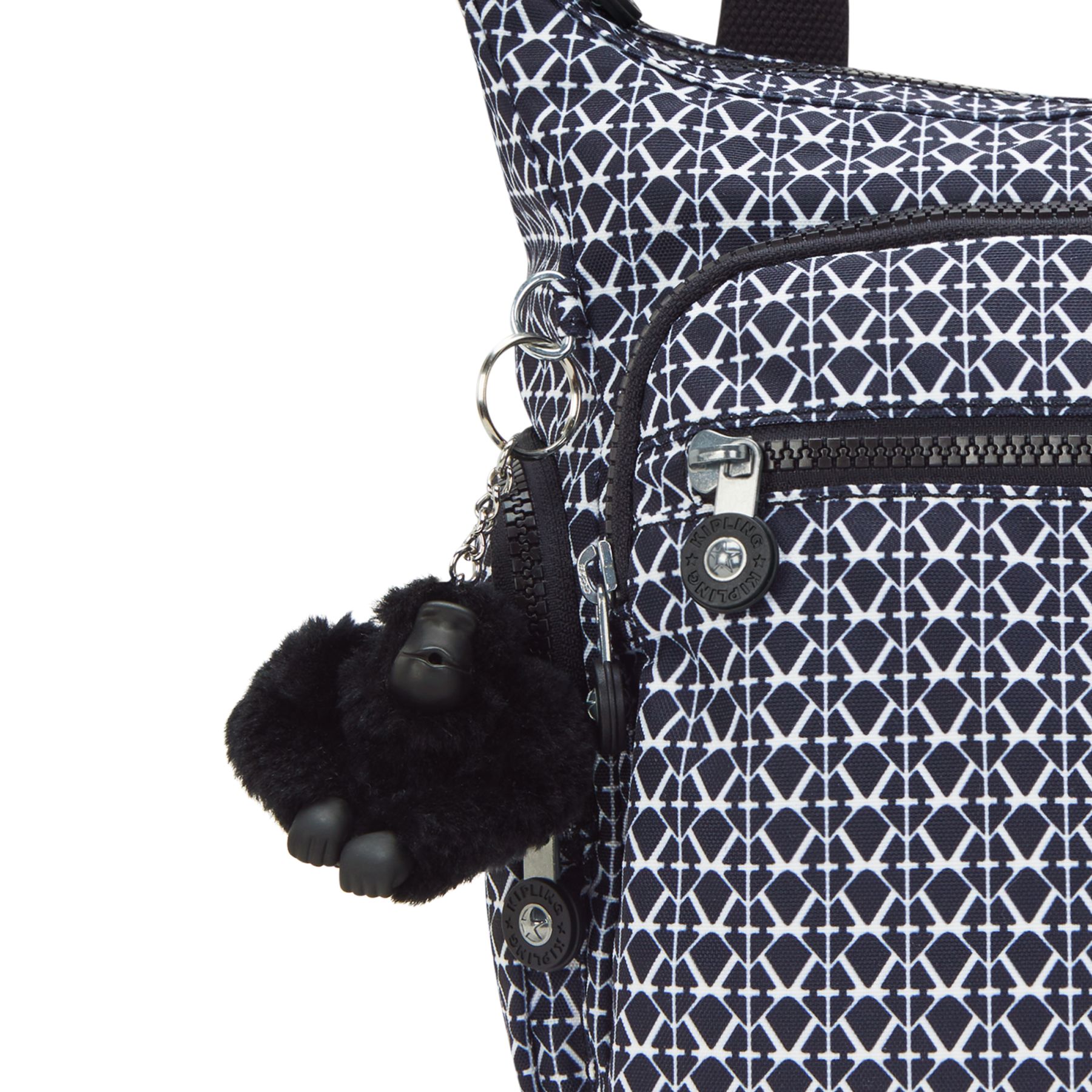 GABBIE  Sac à bandoulière Medium Avec Bretelle Ajustable - Signature Print