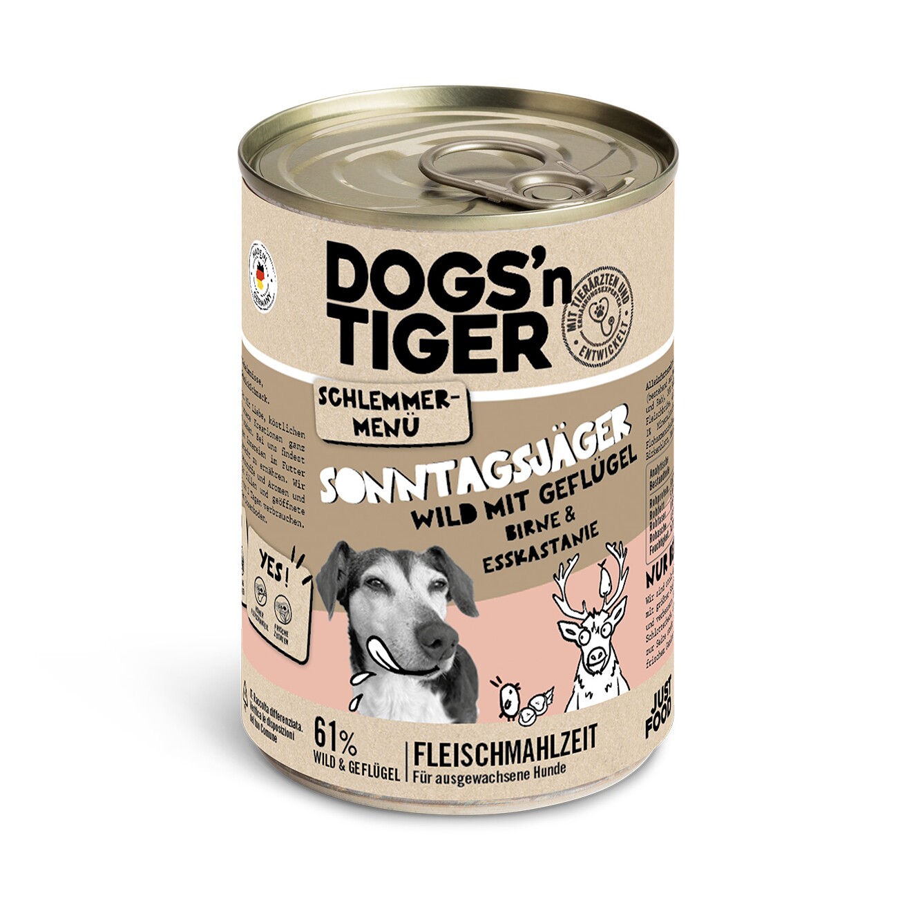 Dogs'n Tiger Dogs - Schlemmerpaket 12x 400g