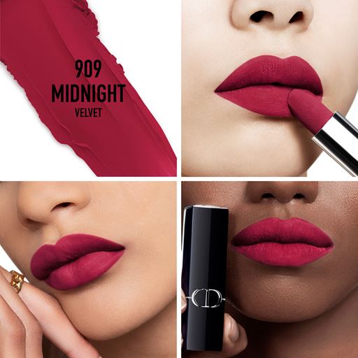 Dior Rouge Dior New Velvet Lipstick, 909 Midnight
