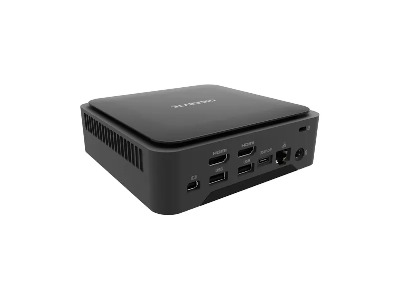 Gigabyte BRIX Extreme GB-BEi3H-1220 (rev. 1.0) - Barebone - mini PC 1 x Core i3 1220P / op til 4.4 GHz - RAM 0 GB - UHD Graphics - IEEE 802.11ax (Wi-Fi 6E), Bluetooth 5.2, Gigabit Ethernet, 2.5 Gigabit Ethernet