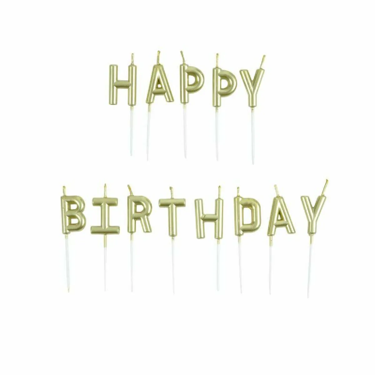PARIS PRIX Bougies Happy Birthday