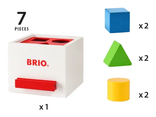 BRIO 30250 Putteboks - Hvid