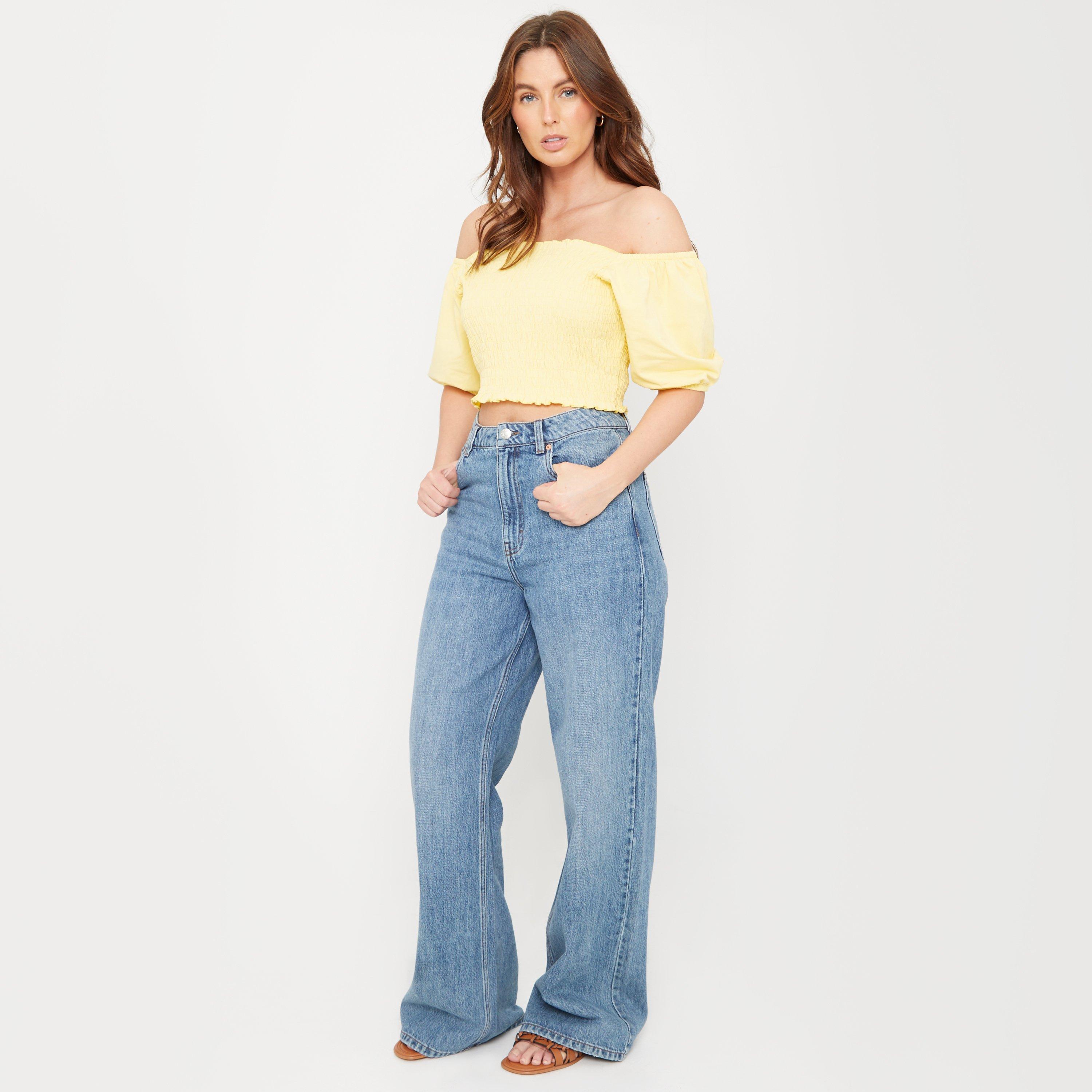 Be You BY Puff Sleeve Top Womens