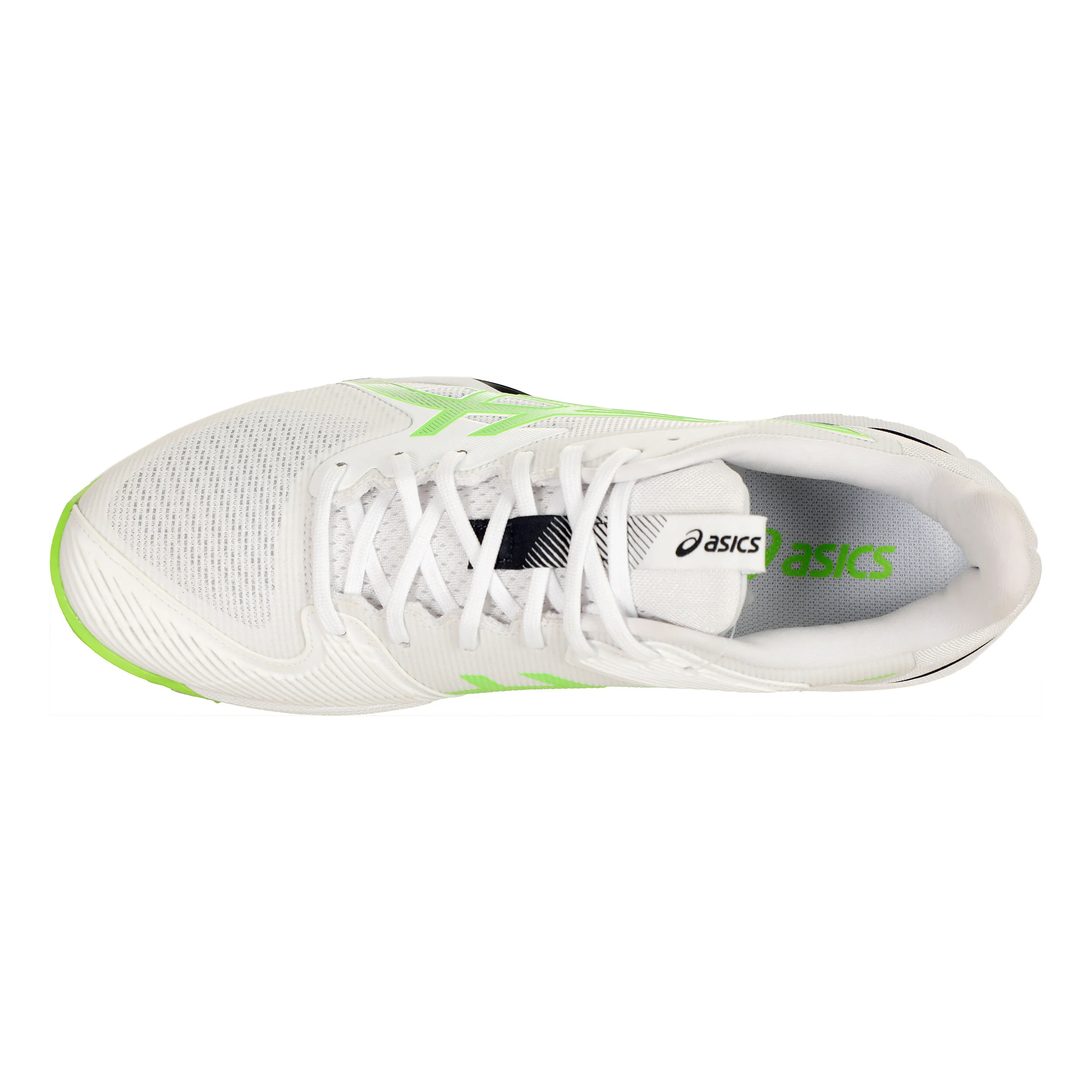 ASICS Solution Speed FF3 Chaussure Terre Battue Hommes - Blanc , Vert Fluo