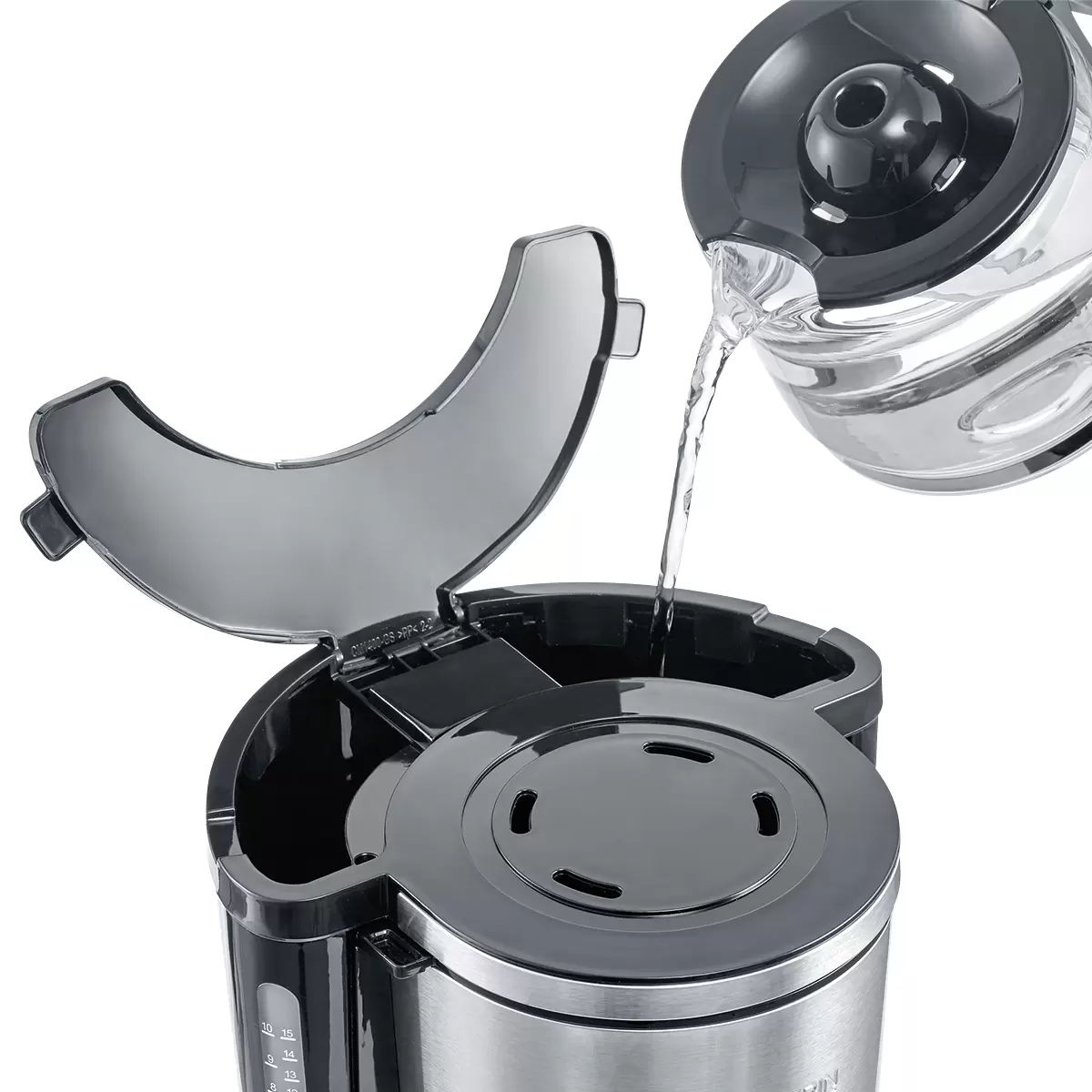Filterkaffeemaschine Severin KA4826 schwarz,silber