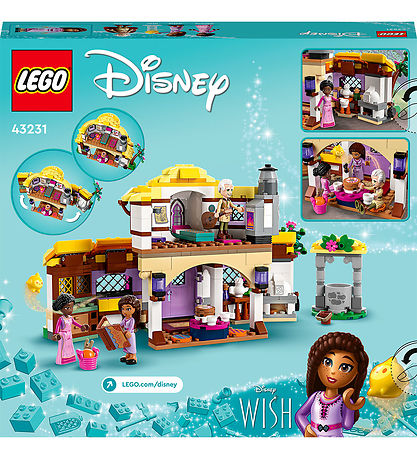 LEGO? Disney - ?nsket - Ashas hytte - 43231 - 509 Dele