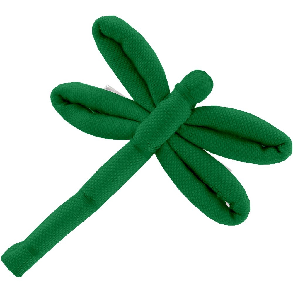 Barrette Libellule Vert Vif