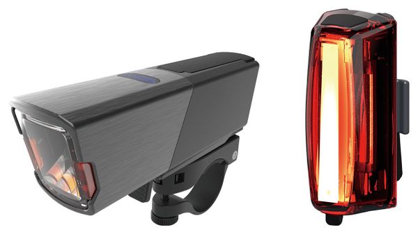 Paire d'Eclairages Topeak Powerlite BT Combo Noir