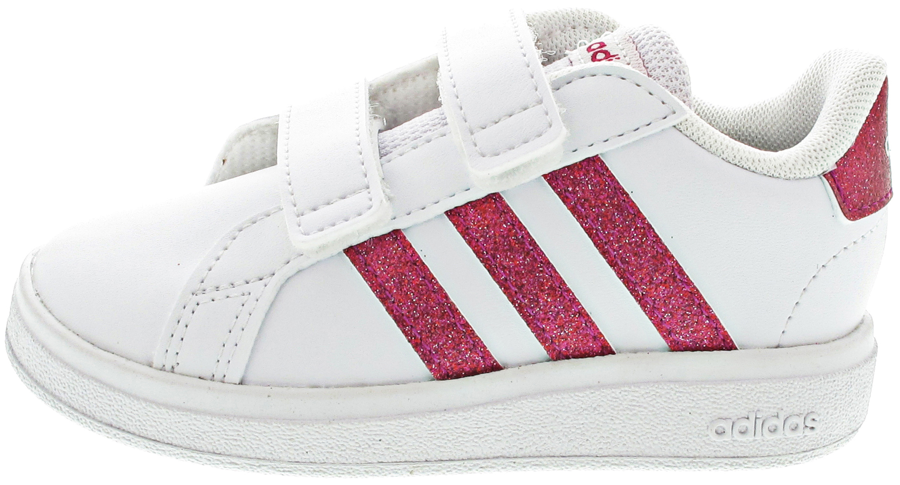 adidas Grand Court 2.0 CF I Klettlauflernschuh weiss