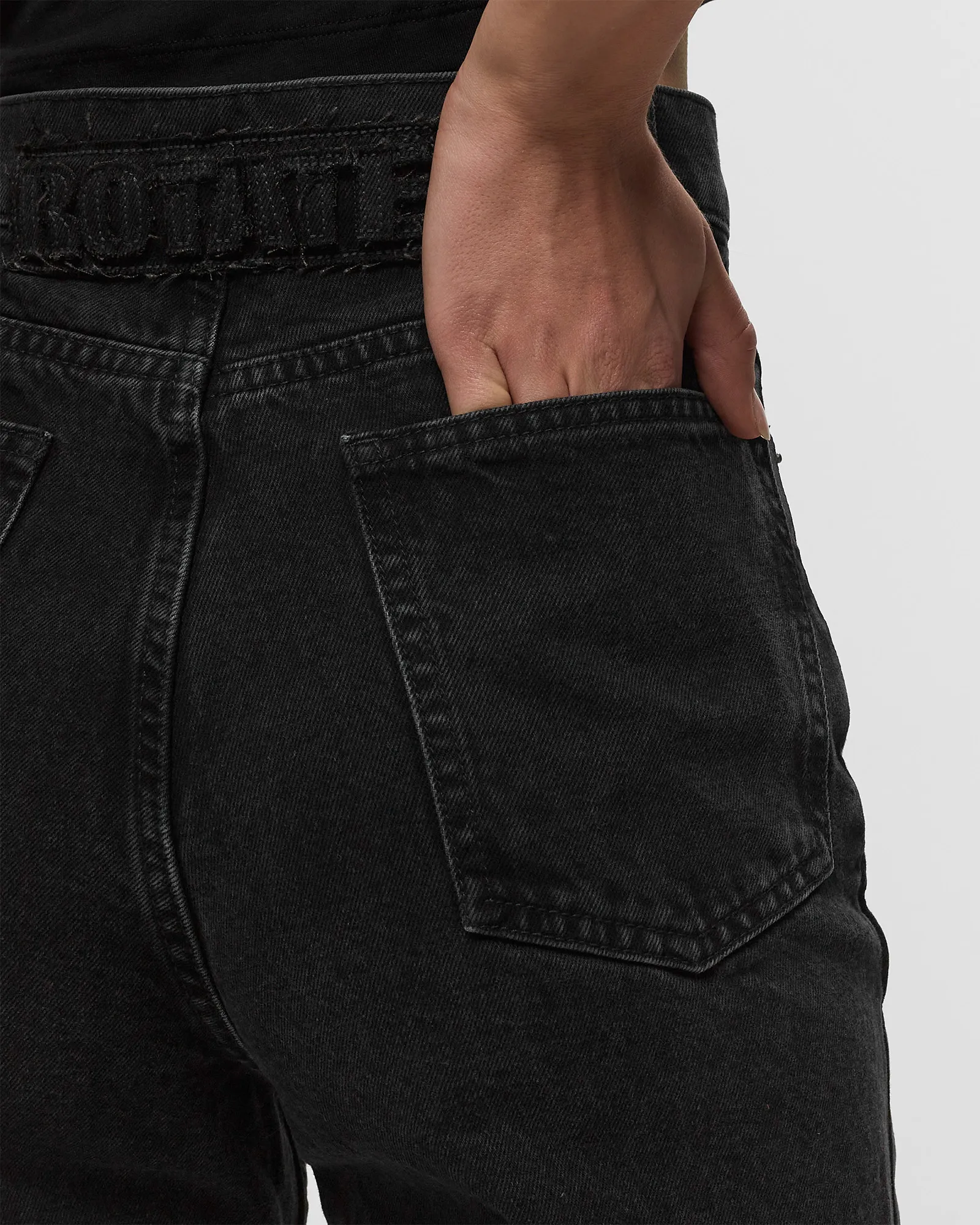 ROTATE Birger Christensen Washed Denim Jeans