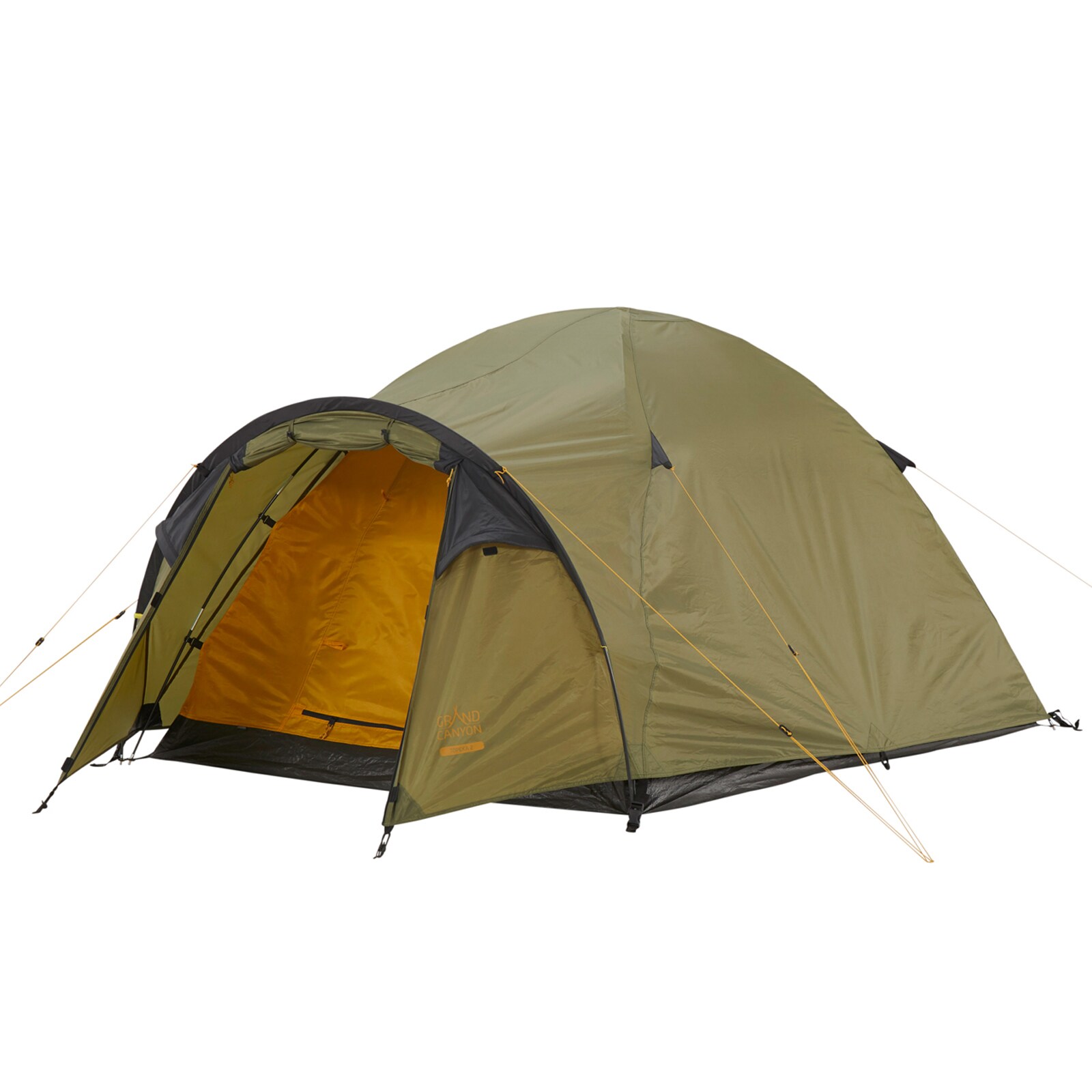GRAND CANYON Iglu Zelt Topeka Alu 2 Personen Kuppel Trekking Vorraum 3 kg Leicht