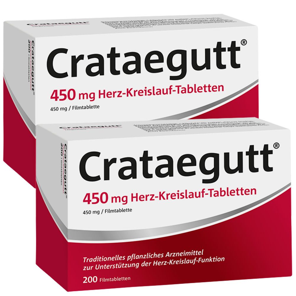 Crataegutt® 450 mg Herz-Kreislauf-Tabletten