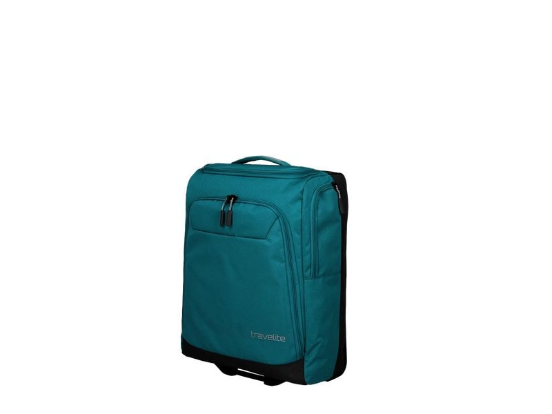 travelite Kick Off Rollenreisetasche S Petrol Reisekoffer