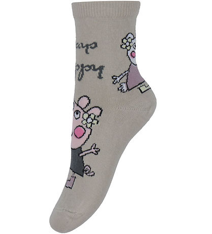 Name It Socken - Peppa Wutz - 3er-Pack - Nmfdassa - Elderberry