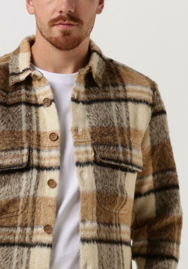 DRYKORN bruine drykorn overshirt seled 146297