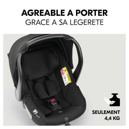 Siège-auto gr.0+ Drive N Care - Noir - HAUCK
