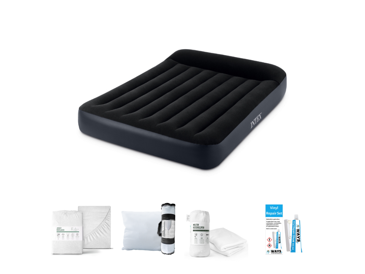 Intex Classic 191 x 137 cm Luchtbedset - 5-delig