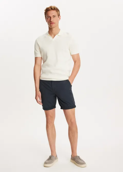 Polo honingraat off-white (WIT.O)