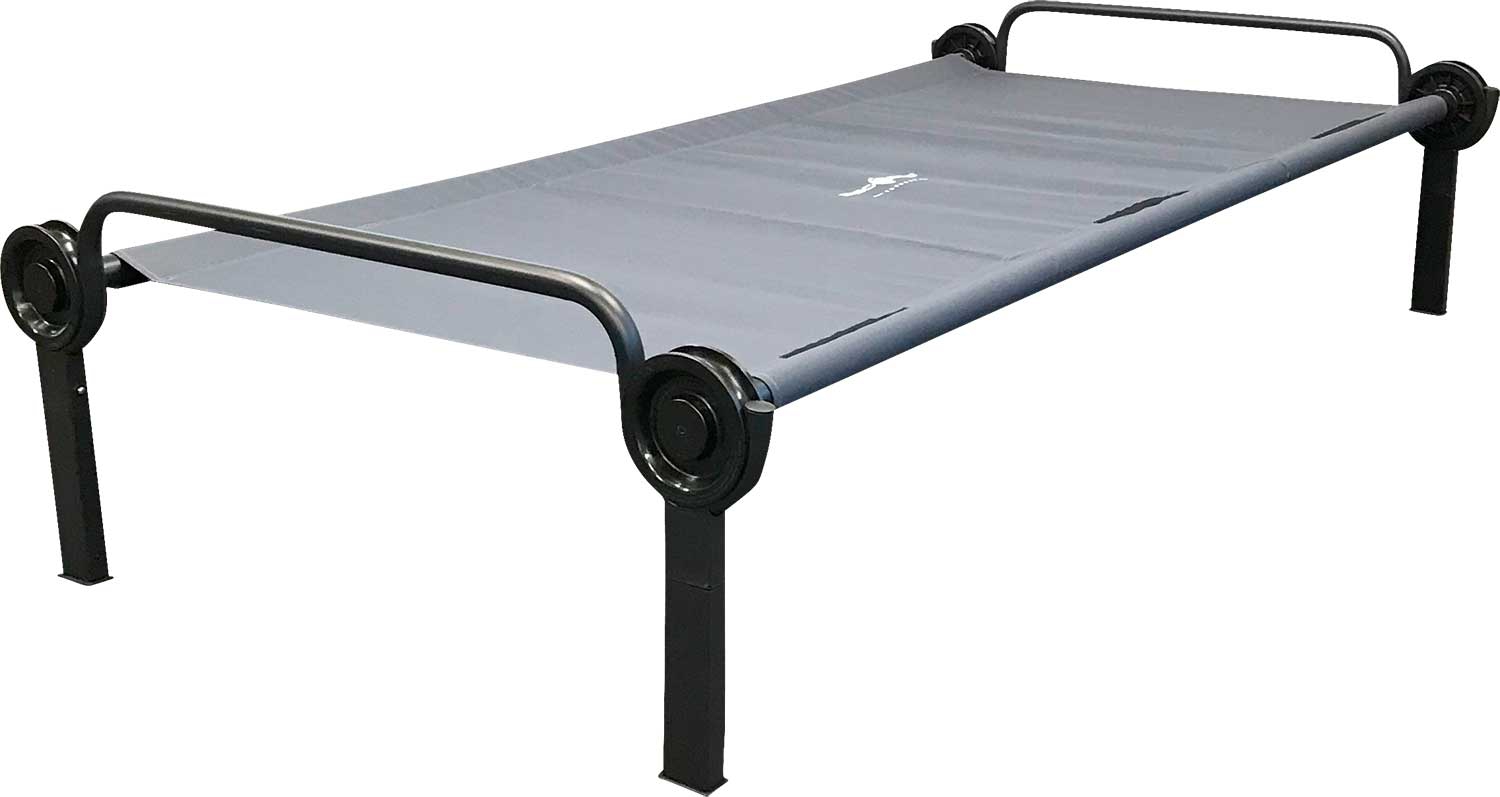 Disc-O-Bed Trundle Camping Feldbett ohne Seitentasche Anthrazit
