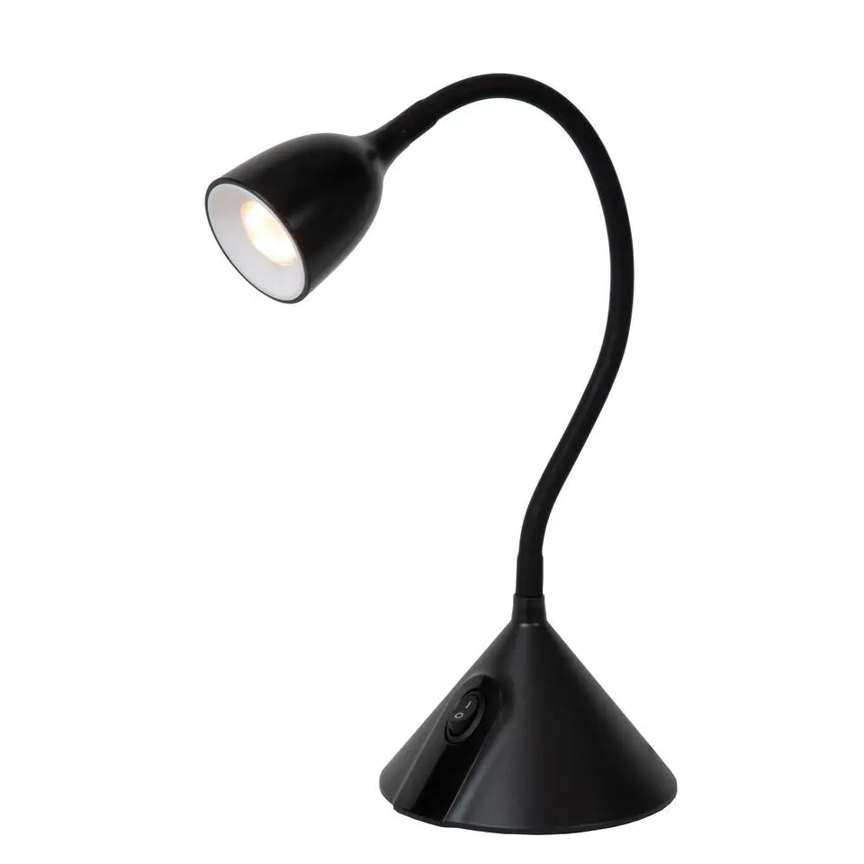 Lucide MILO Bureaulamp - Zwart