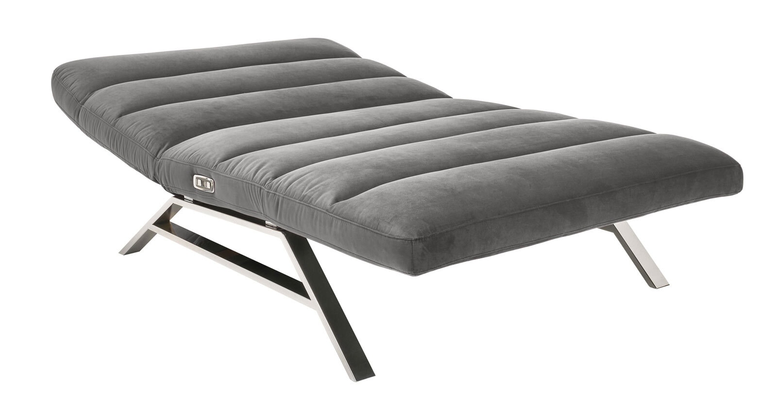 Ole Gunderson Relaxliege KARLSSON 80 cm Samt stone