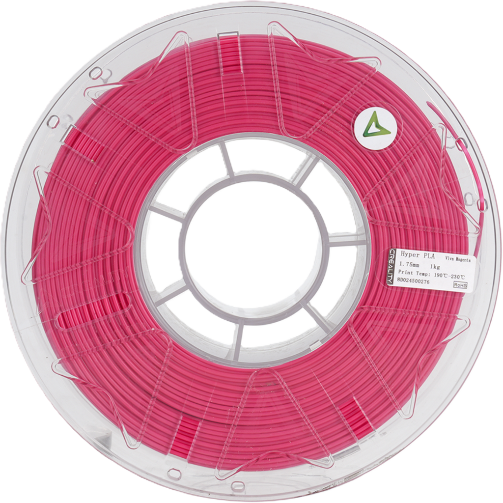 Creality  Hyper PLA RFID Viva Magenta, 1,75 mm / 1000 g    Maximale Druckeffizienz mit RFID Erkennung in Viva Magenta