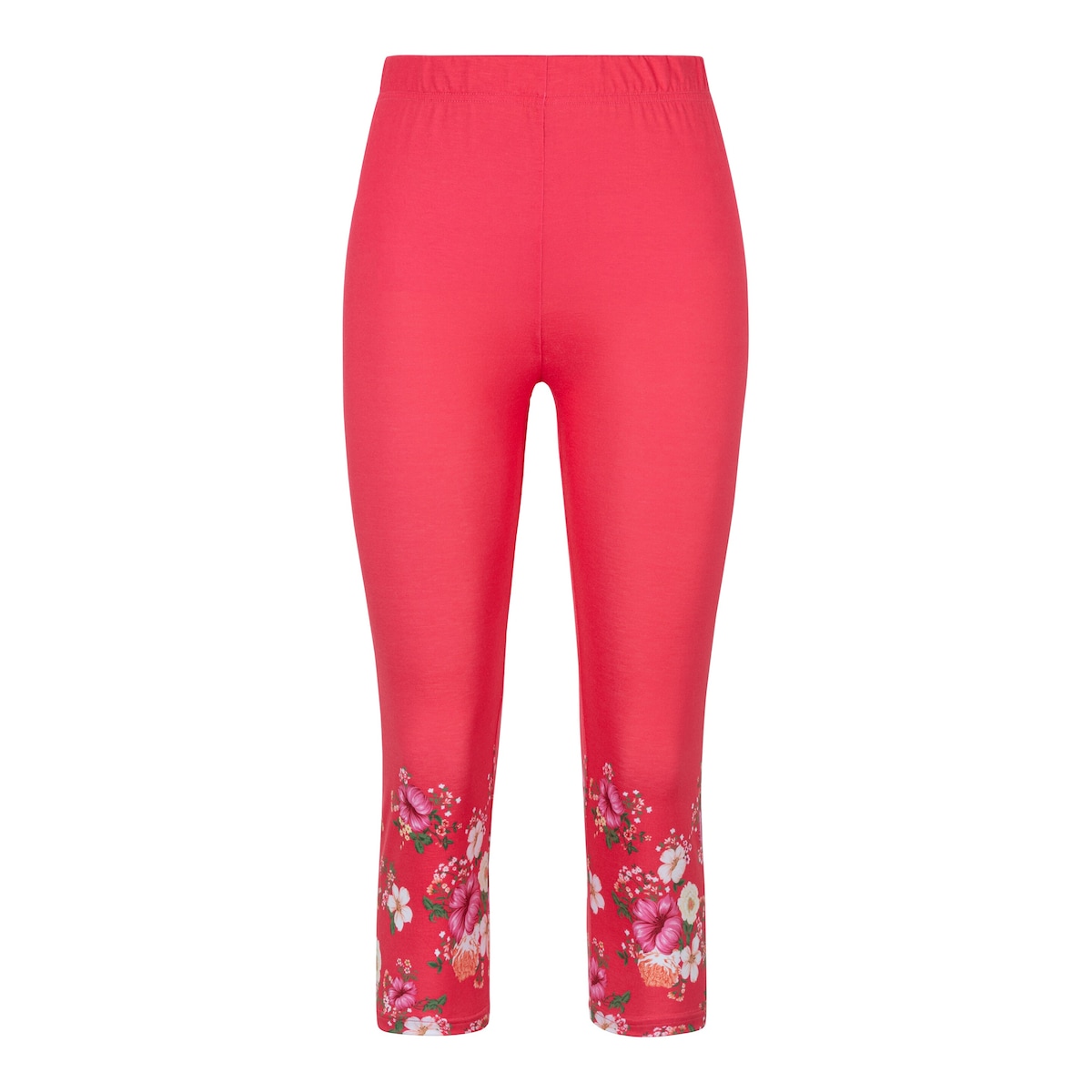wedolina - Capri-Leggings „Blütenzauber“ - fuchsia