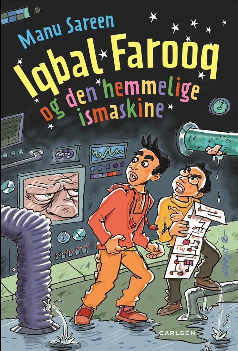 Iqbal Farooq 9 - Og Den Hemmelige Ismaskine - Manu Sareen - Bog