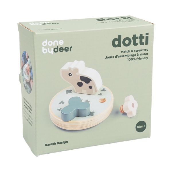 Done By Deer Dotti Passen & Schroeven Speelgoed - Colour Mix