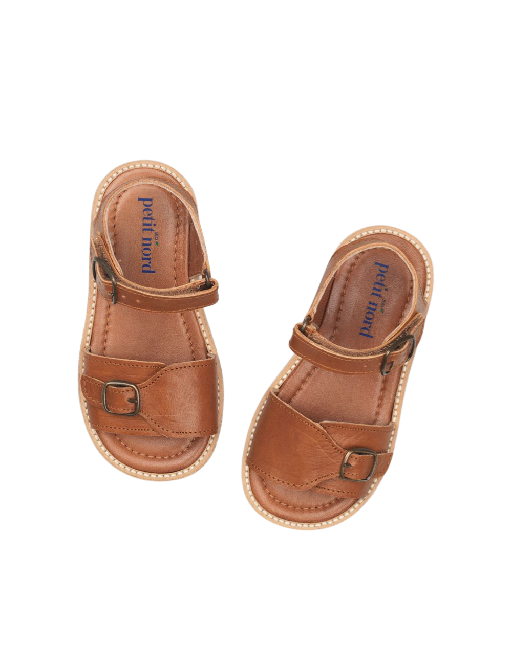 Buckle Sandal - Cognac