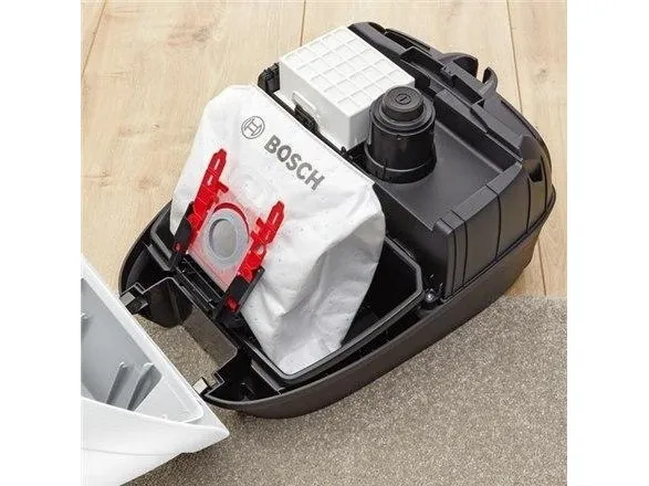 Bosch Serie | 6 BGB6SIL1 ProSilence - Støvsuger - beholder - pose - hvid