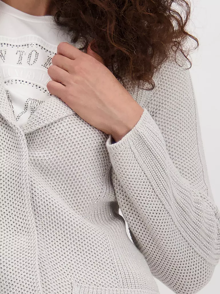 MONARI Strickmantel creme