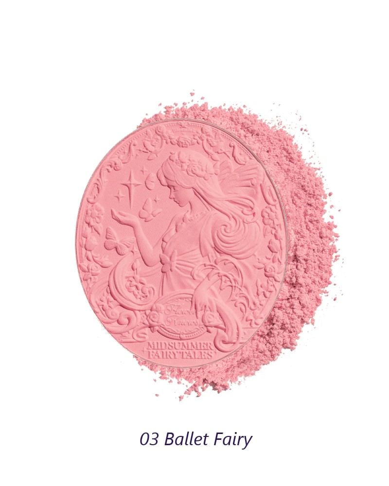 Flower Knows - Midzomer Sprookjes Fluweel Embossed Blush - 03
