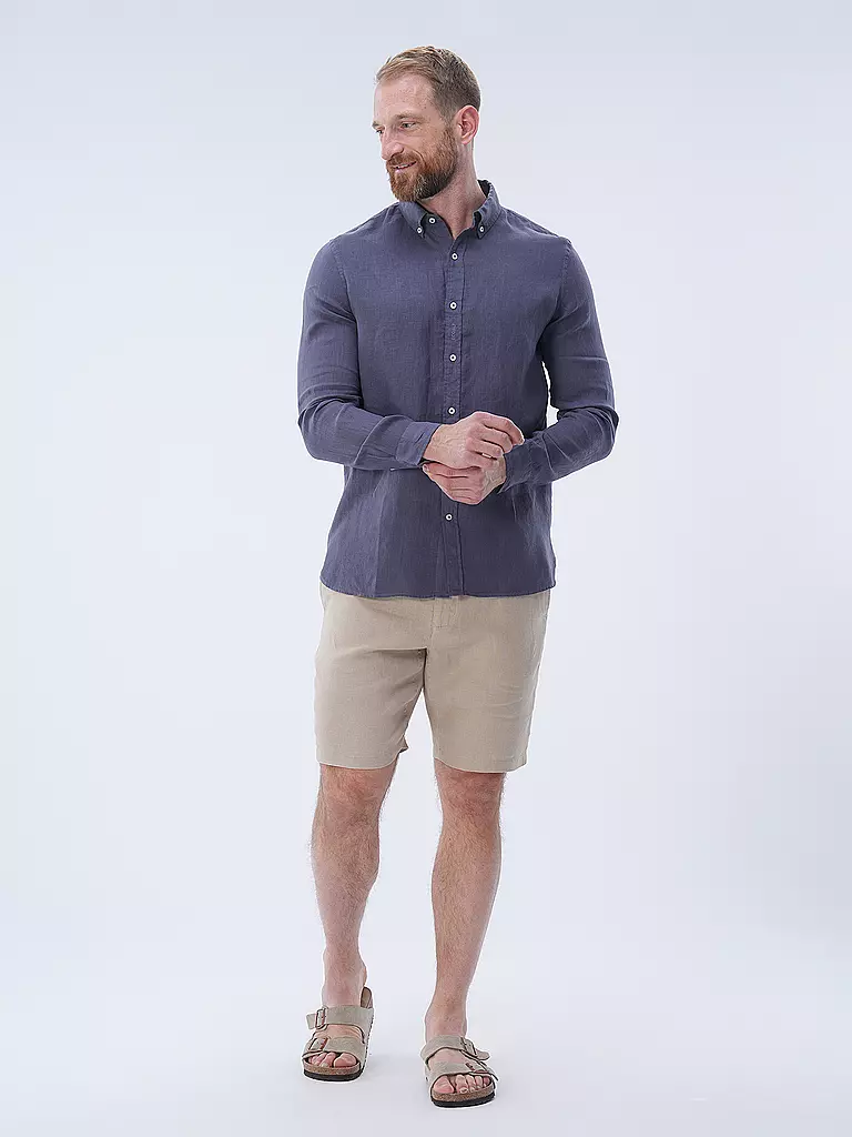 ECOALF Leinenhemd MALIBUALF blau