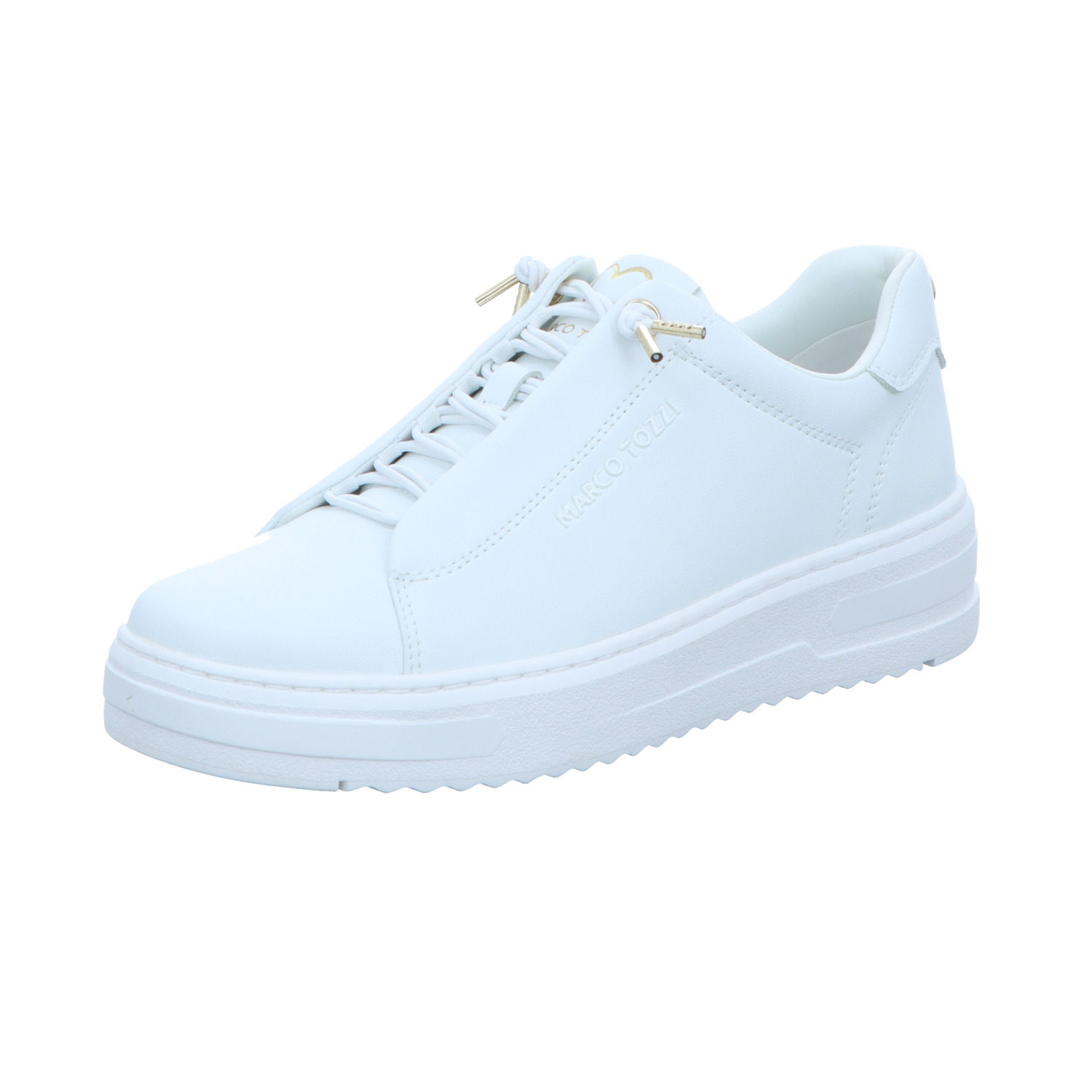 MARCO TOZZI Damen-Slipper Weiß